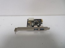 SYBA SD-PEX20093 2-Port USB 3.0 PCI-E PCI Express x1 Adapter Card