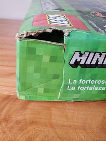 Incomplete Lego Minecraft The Fortress 21127 Used