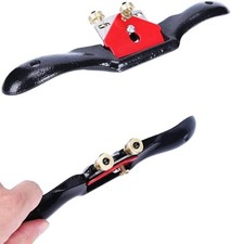 Adjustable Spokeshave Plane with Flat Base and Metal Blade Spokeshave Wood Wo...
