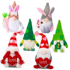 Pcs Valentines Day Gnomes Plush Decor St Patricks Day Decoration Handmade 6