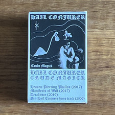 Hail Conjurer  Crude Magick  2X cassette boxs...