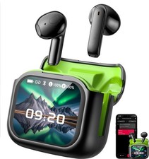 AI Translation Earbuds Real Time, Translation Earbuds for 135 Languages with LCD