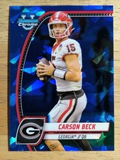 2024 Bowman Chrome Sapphire University #2 Carson Beck