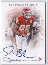 2012 Panini Prime Signatures Football Cards 25