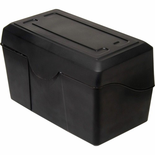 Advantus Index Card Holders 4"x6" Black 45002