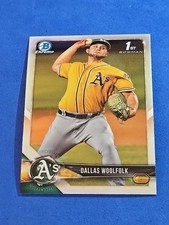 2018 Dallas Woolfolk ROOKIE RC Bowman Chrome #BDC-127