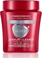  CONNOISSEURS Premium Edition Jewelry Cleaner, 9.6 oz   Fine, Silver  Delicate