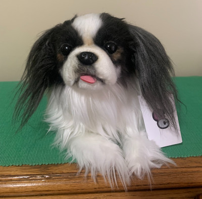 Cuddle Clone Dog-  Black/White
