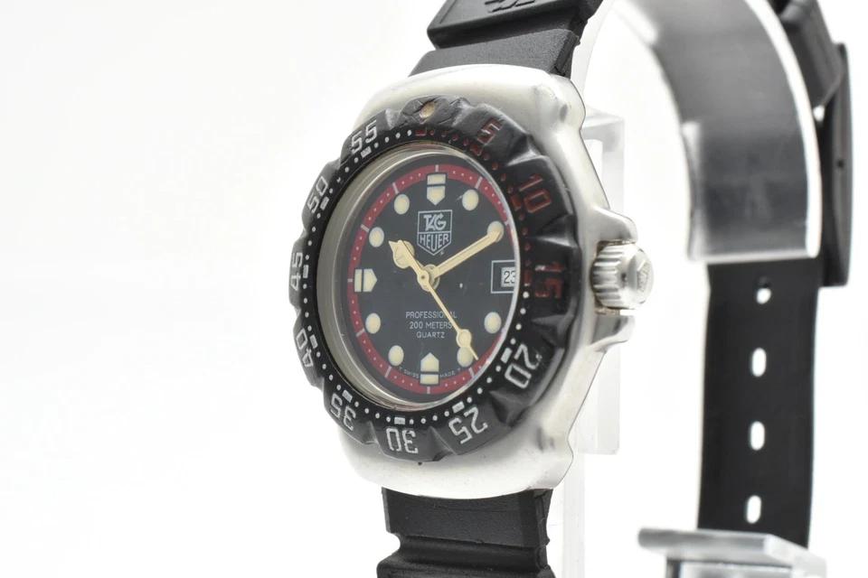 Reloj Damas Vintage [N COMO NUEVO] Tag Heuer Formula 1 WA1414 Negro Qz 27mm JAPÓN Foto 3 de 4