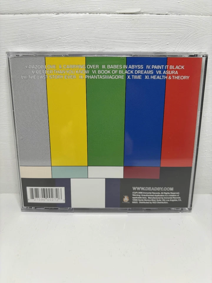 Deadsy Phantasmagore CD (Immortal Records, 2006) Electronic Rock - Image 2 of 4