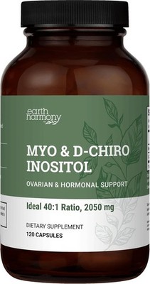 Myo-Inositol & D-Chiro Inositol Supplement for Women Ovarian & Hormonal Support
