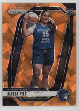 2024 Panini Prizm WNBA Orange Ice Prizm Alissa Pili #150 0jn9
