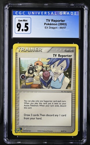 TV Reporter graded CGC 10 for sale on eBay