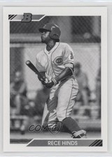 2020 Bowman Heritage Prospects Black & White Rece Hinds #BHP-41 0ma6