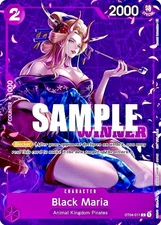 Black Maria RARE WINNER CHAMPIONSHIP ALT ART ST04-011 ONE PIECE TCG MINT NM