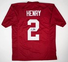 Derrick Henry Signed Alabama Crimson Tide Jersey (Beckett) Baltimore Ravens R B — photo 1