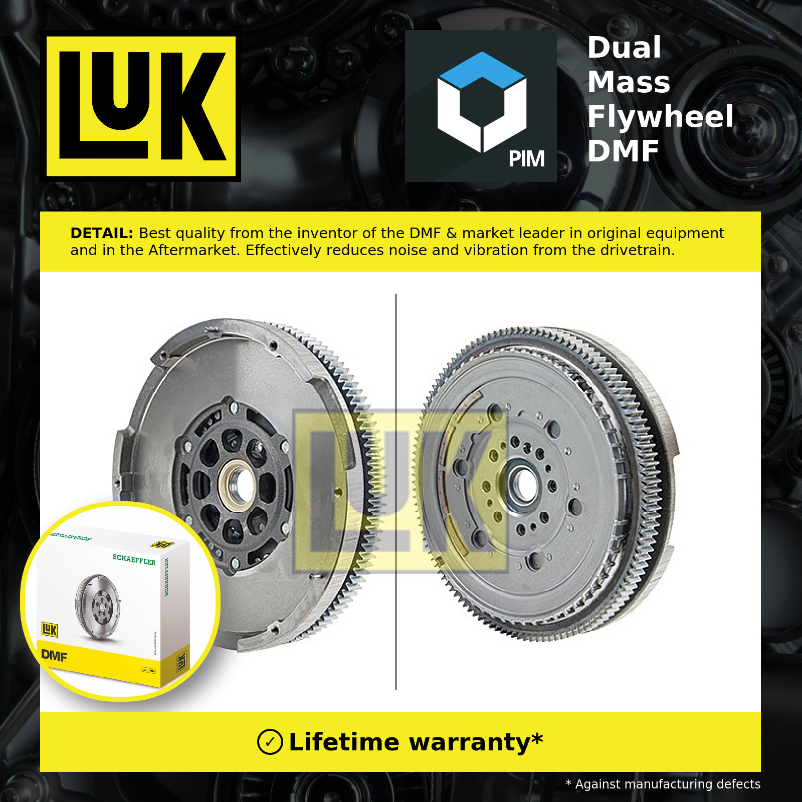 Dual Mass Flywheel DMF 415056010 LuK 1461737 1768245 1865776 8C116477AA Quality