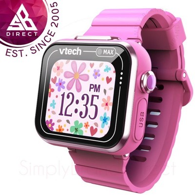 VTech KidiZoom Smartwatch Max mit Dual Kameras und Touchscreen 4+ Jahre Pink