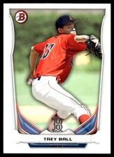 Trey Ball 2014 Bowman #BP2 Boston Red Sox MLB READ FREE SHIPPING AutographDen