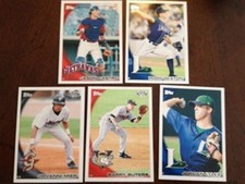 2010 Topps Pro Debut 1 Houston Astros Team Set 5 Cards Jordan Lyles NM-MT
