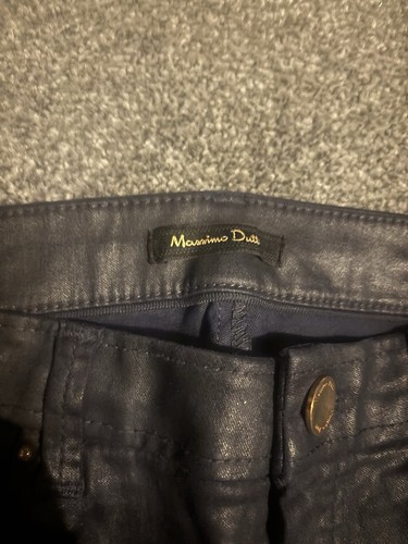 Massimo Dutti Skinny Jeans Lederoptik Größe 8 (36) - Bild 2 von 6