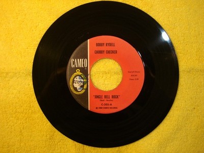 1961 BOBBY RYDELL & CHUBBY CHECKER ''JINGLE BELL ROCK'' 45rpm 7''
