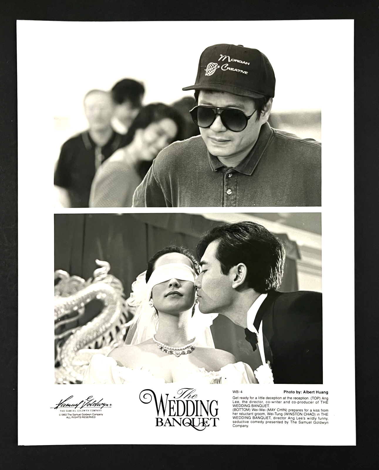 1993 The Wedding Banquet May Chin Blindfold Chao Vintage Movie Still ...