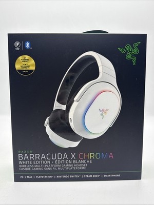 New & Sealed! Razer Barracuda X Chroma White Edition Wireless Gaming Headset NIB