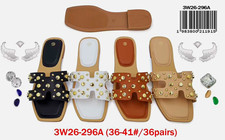 Mixed Lot Unisex Baby Slide Sandals Multicolor Synthetic 36-41 MPN 3W26-296A