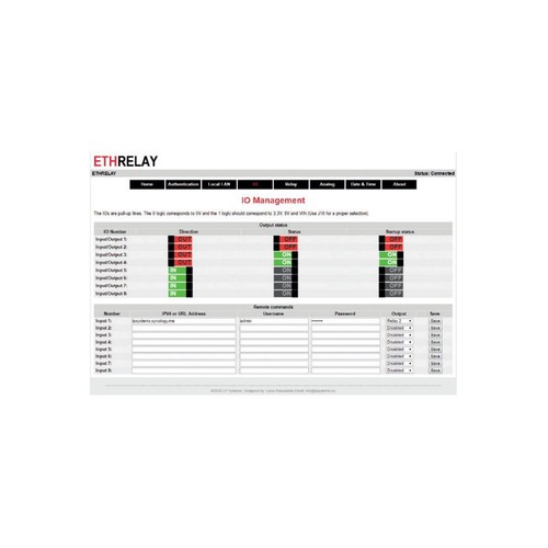 SCHEDA ETHERNET 4 RELÈ 5A, 8 I/O DIGITALI E 4 INGRESSI ANALOGICI - 第 5/5 張圖片