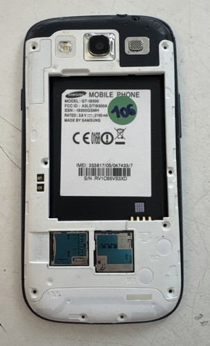Samsung Galaxy S3 GT-I9300 Blau Teilespender Platine Kamera Board Etc. Ok