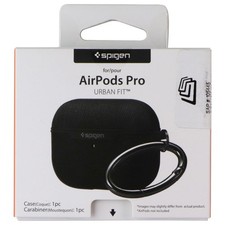 Spigen Urban Fit Series Case with Carabiner for Airpods Pro 2019 - Black