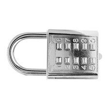 Key Combination Padlock Zinc Alloy Numeric Password Lock For Trolley Filing