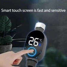 Led Display 0~99 Shower Water Thermometers Household Bathroom UK**