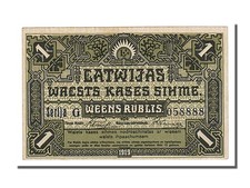 [#153412] Banknote, Latvia, 1 Rublis, 1919, UNC