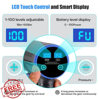 #ad Cordless Pressure Washer 1450 PSI LCD Display $197.99