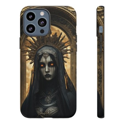 Phone Ink - iPhone | Galaxy | Pixel Case - Gothic Priestess Gold Crown