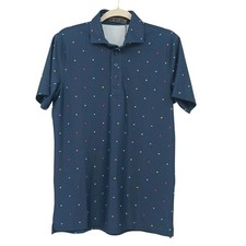G/Fore Polo Shirt Mens Small Mini Star Pique Golf NWT Preppy Country Club