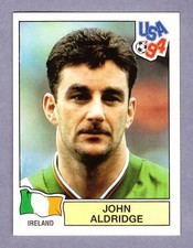 JOHN ALDRIDGE Figurine Panini WC USA 94 Nuova. Sticker NEW! #337
