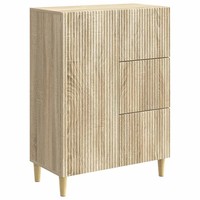 Sideboard Sonoma-Eiche 66 X 34,5 X 90 Cm Holzwerkstoff Kommode
