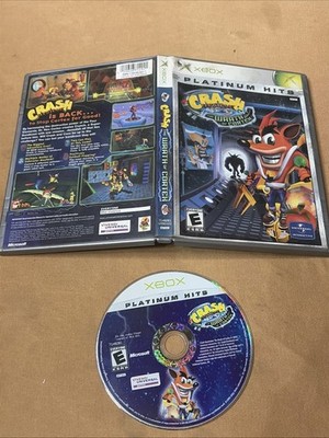 Crash Bandicoot The Wrath of Cortex Platinum Hits Microsoft Xbox No Manual