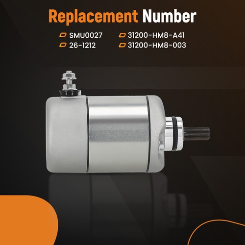 Arranque de 1,2 KW para Honda SporTrax 250EX/Recon 250 2001-2016 26-1212 - Imagen 5 de 19