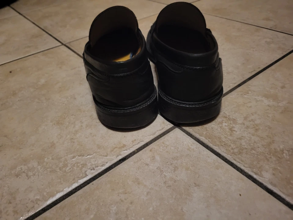 Mocassino Penny Elegante Nero Loafer Arran Saxone - Immagine 4 di 4