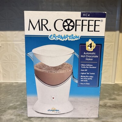 Mr. Coffee Cocomotion HC4 Automatic Hot Chocolate Maker  4cup   New In Box 2002