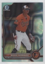 2022 Bowman Draft Chrome Aqua Lava Refractor /199 Maikol Hernandez #BDC-106 2l4