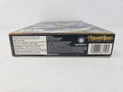 Prince of Persia: The Sands of Time PC CD-ROM 2003 - NEW - Picture 7 of 8