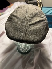 Men’s River Island Grey Flat Cap Hat