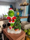 Grinch Christmas Solar Garden Statue Holiday Outdoors — photo 6