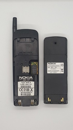 Vintage Nokia 3110 NHE-8 GSM Mobile Phone For Parts 1997 - Afbeelding 7 van 10