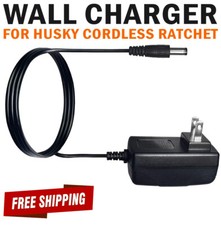 AC Wall Charger For Husky H38CPRAT 1003 520 917 12-Volt Cordless Ratchet NEW